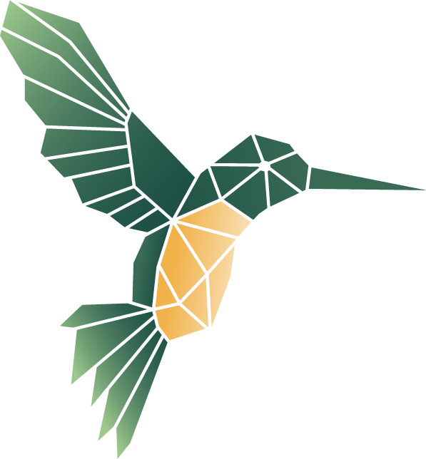Logo Digital Hummingbird Transparant zonder tekst